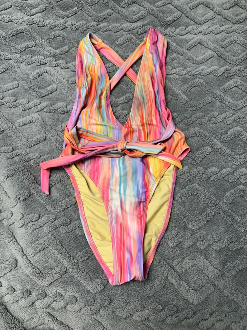 Hot Miami Styles Multicolor One Piece Multiwear Swimsuit
